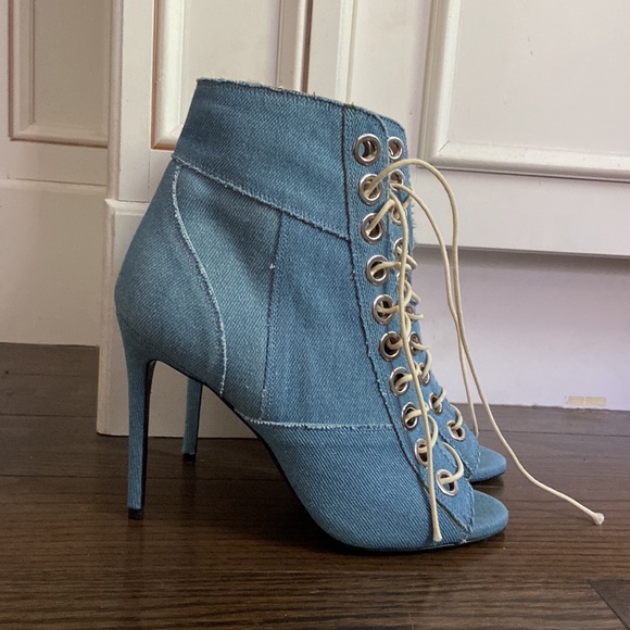 Barbara Bui Denim Shoes - Picture 2 of 7